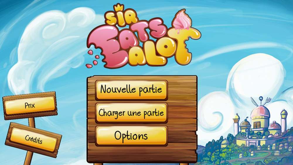 menu principal