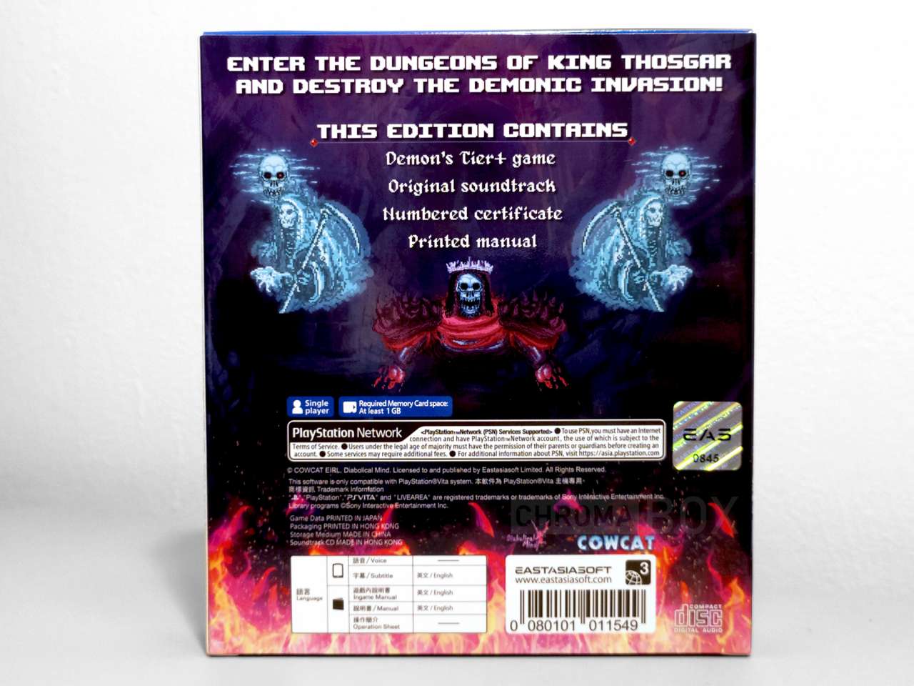 Demon's tier plus PS Vita