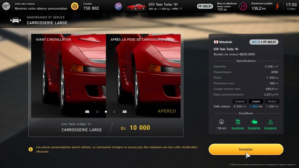 enlarge your carrosserie