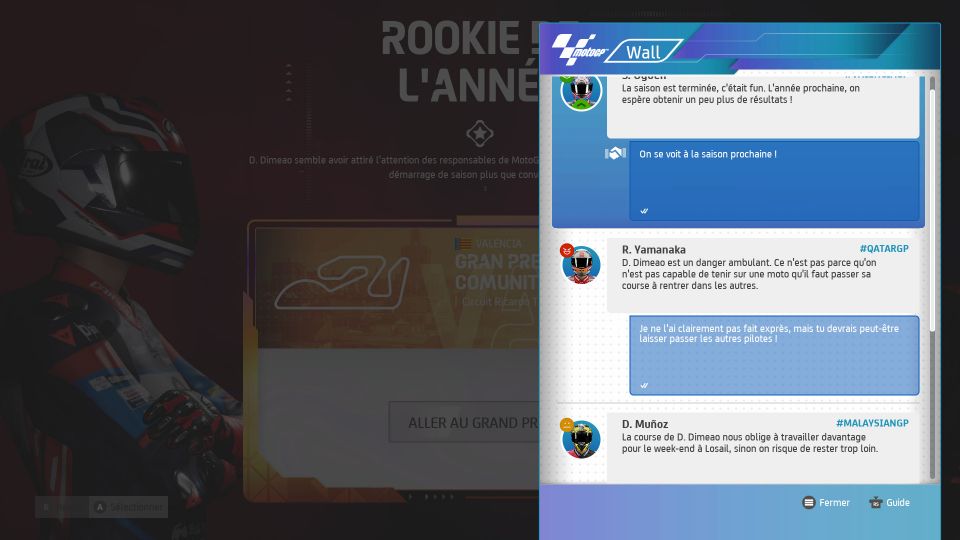 mur r&eacute;seaux sociaux