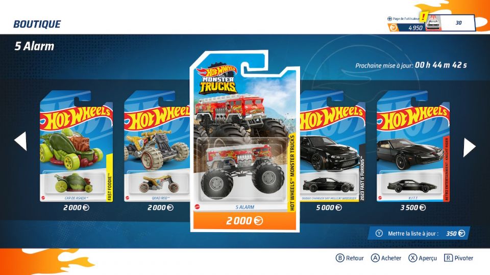 boutique de miniatures Hot Wheels