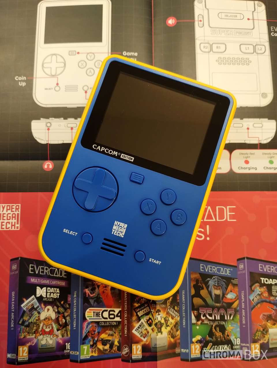 Super pocket console de face