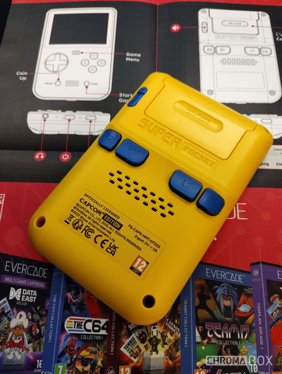 Super Pocket console de dos