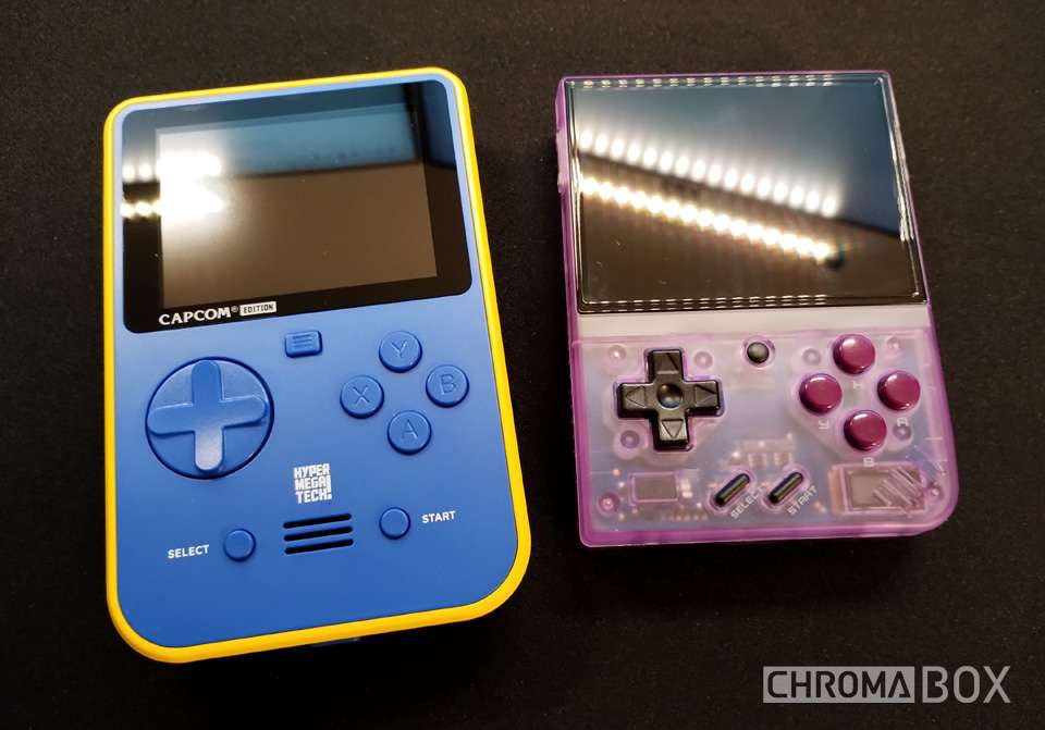 Comparatif Super Pocket et Miyoo Mini Plus
