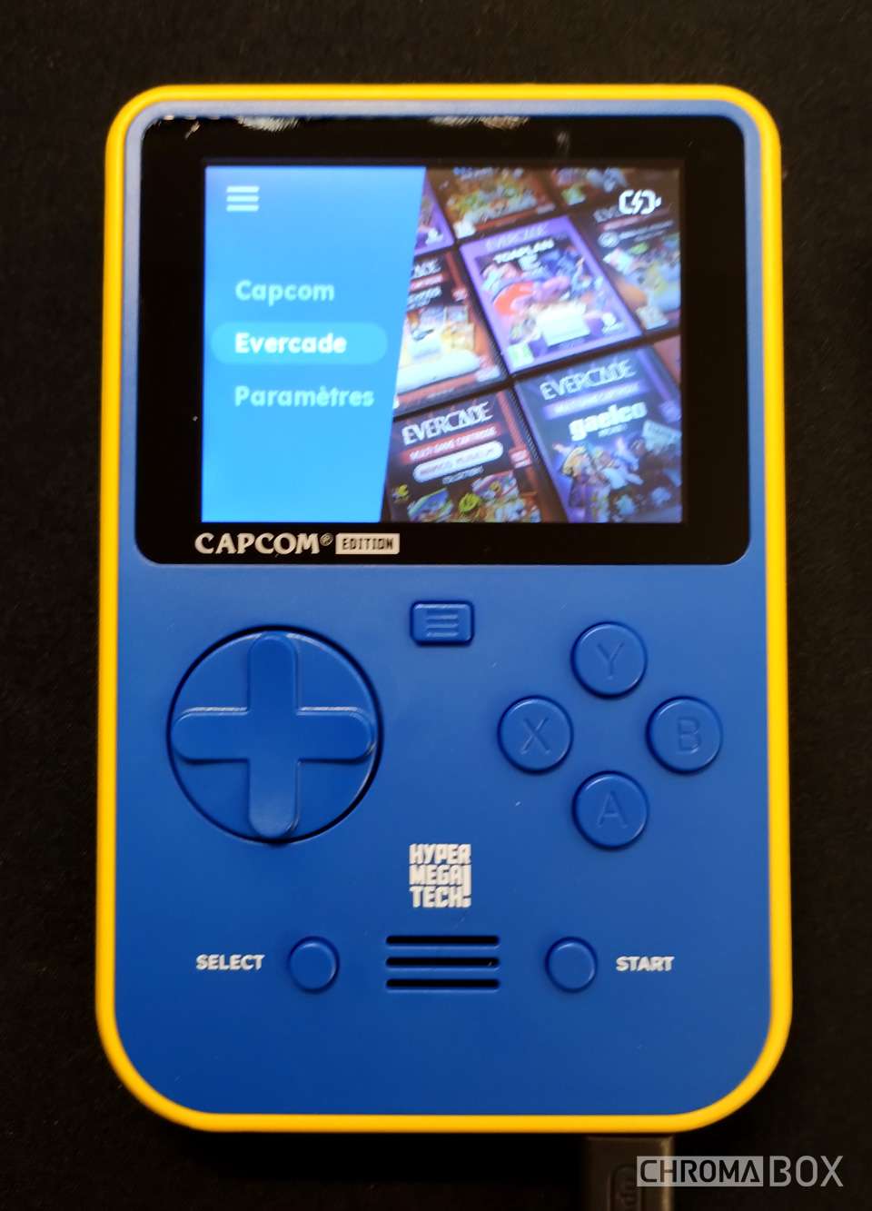 Menu accueil Super Pocket
