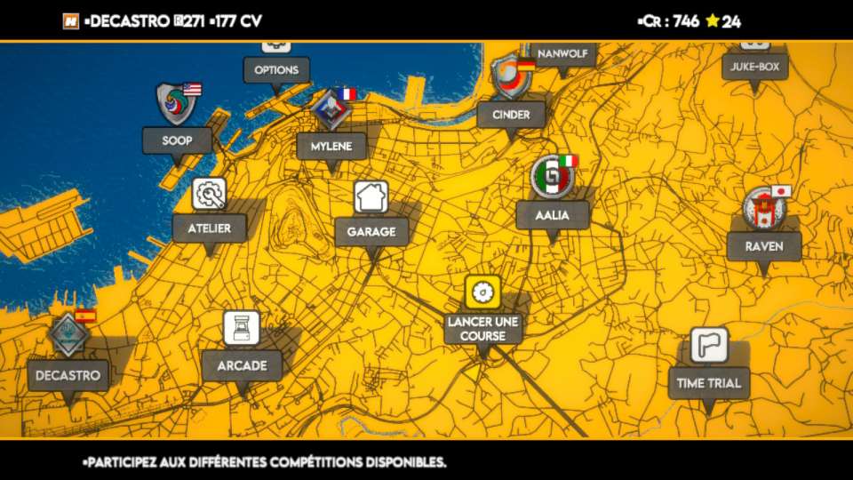 Carte &agrave; la Gran Turismo