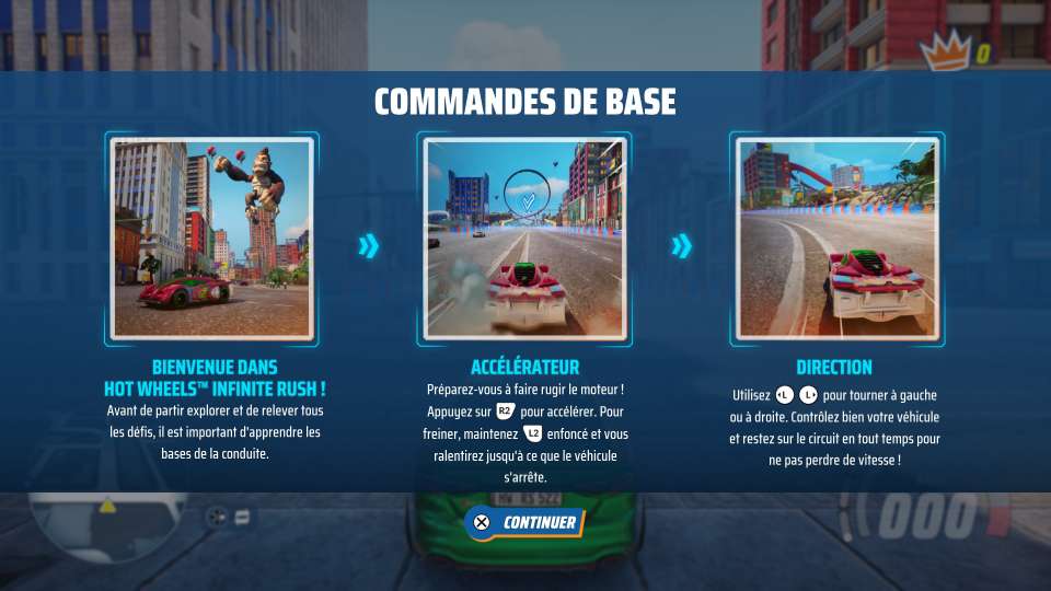 commandes
