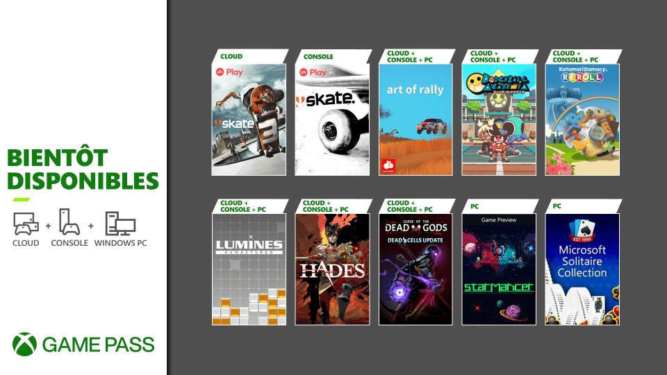 De nouveaux jeux rejoignent le Xbox Game Pass en août 2021 !