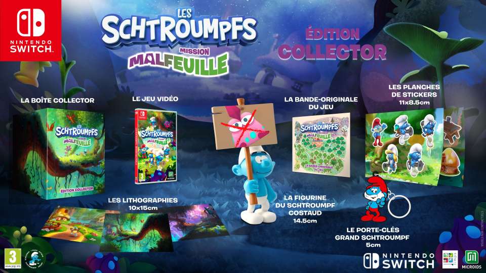 Les Schtroumpfs - Mission Malfeuille disponible sur consoles et PC