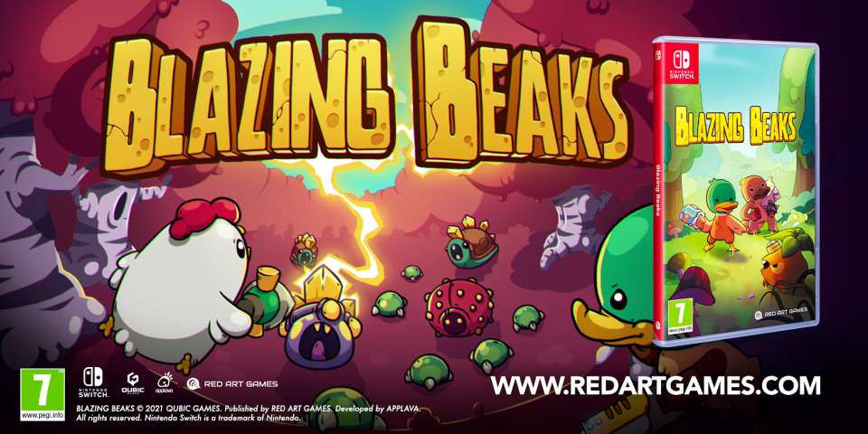 Blazing Beaks prochainement en édition physique Nintendo Switch