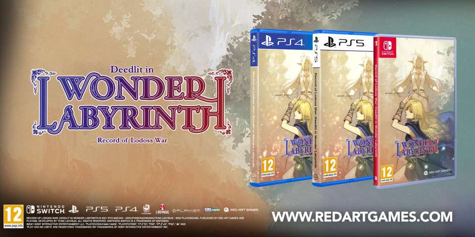 Record of Lodoss War: Deedlit in Wonder Labyrinth, une édition physique PS4, PS5 et Switch