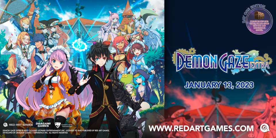 Demon Gaze Extra en édition physique sur Switch et PS4