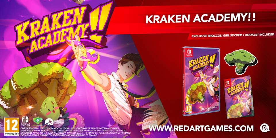 Kraken Academy!! Une édition physique limitée Switch chez Red Art Games