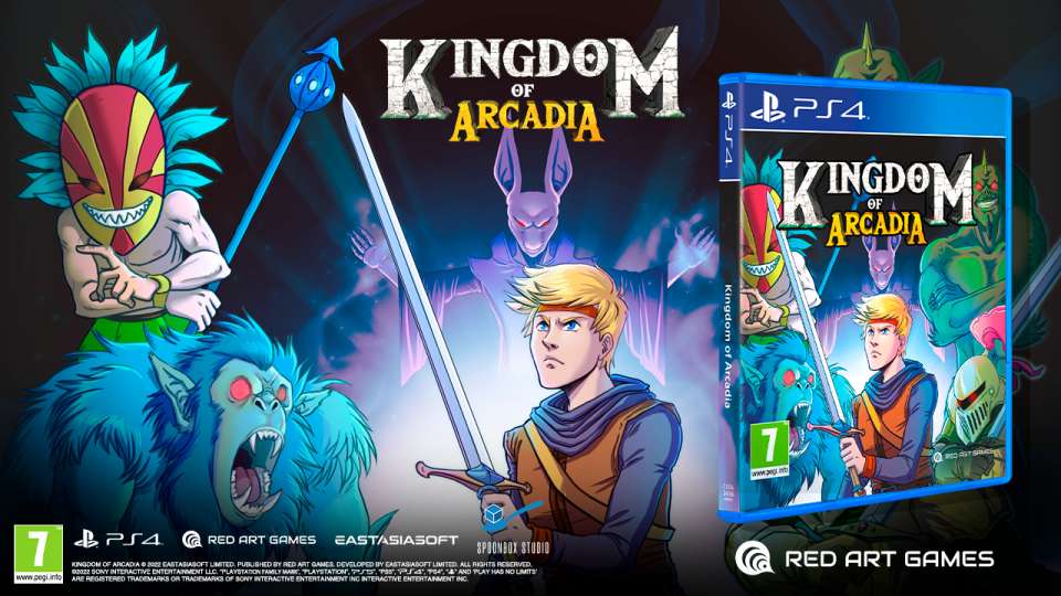Kingdom of Arcadia sort en édition physique limitée PS4