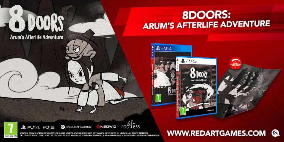 8Doors: Arum's Afterlife Adventure une édition physique limitée Switch, PS4 et PS5