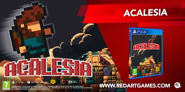 Acalesia en édition physique PS4 chez Red Art Games