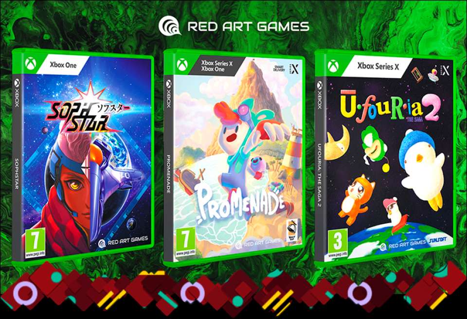 Déjà 3 jeux en éditions physiques Xbox chez RED ART GAMES