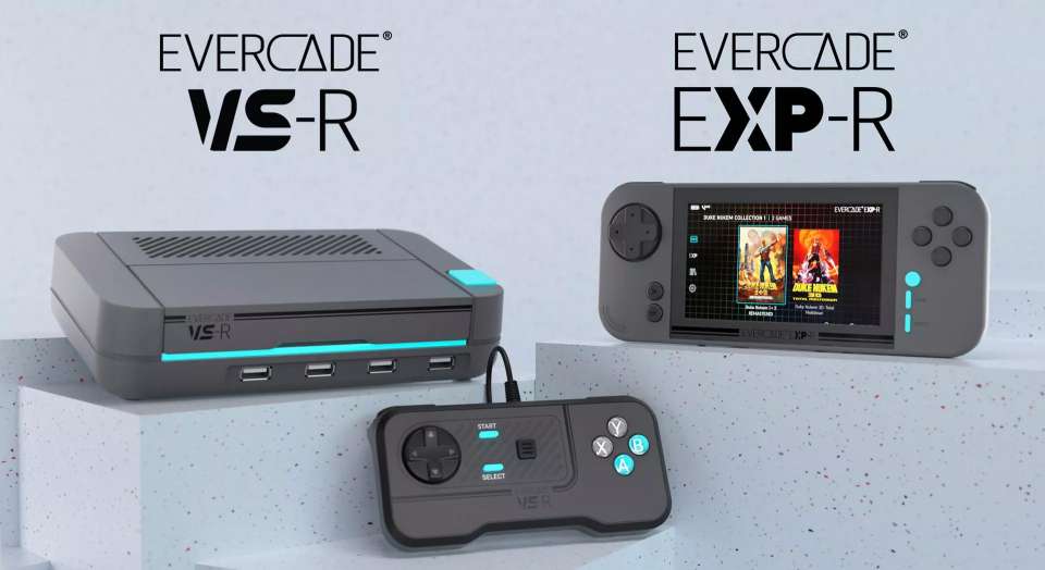 Les consoles Evercade passent à l'R de la Giga Cart