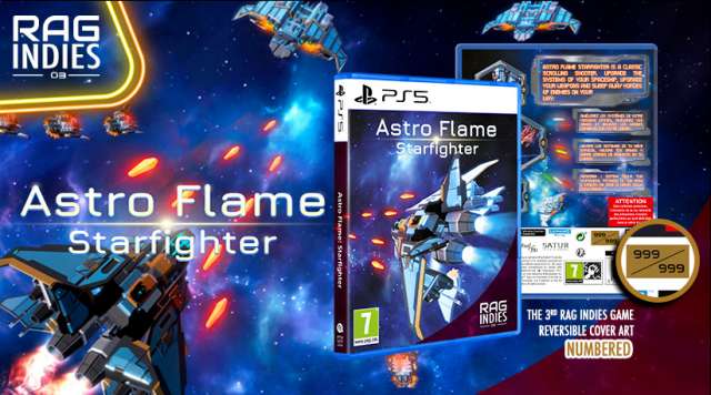 Astro Flame Starfighter, une édition physique numérotée chez Red Art Games