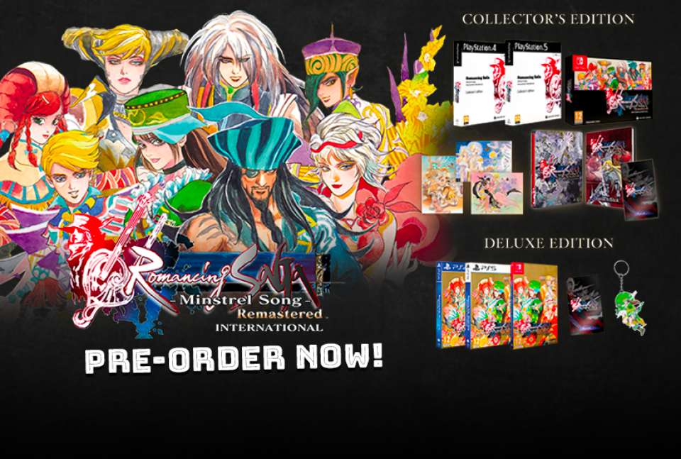 Romancing SaGa - Minstrel Song - Remastered en français et physique sur Switch, PS4 et PS5 !