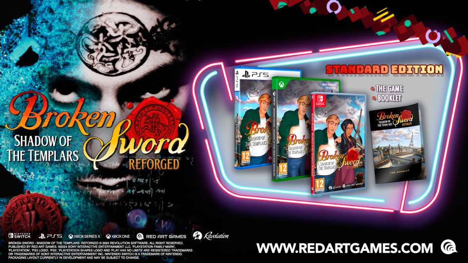 Les Chevaliers de Baphomet - L'ordre des templiers : Reforged - Une version physique chez Red Art Games