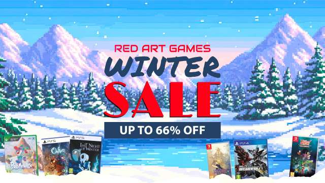 Les soldes débutent dès aujourd'hui chez Red Art Games