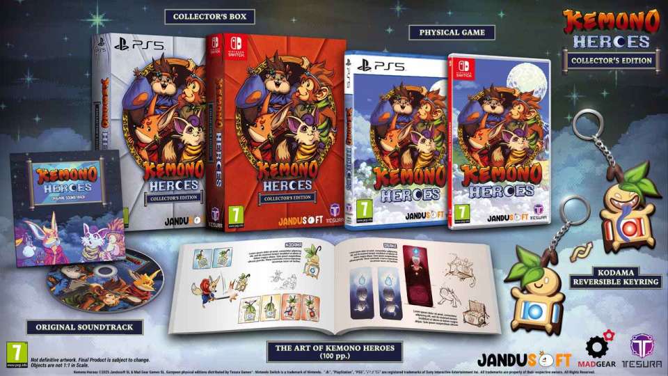 Kemono Heroes sortira en 2025 en édition physique sur PS5 et Switch