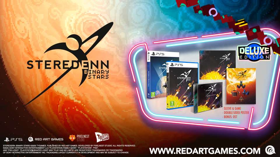 Steredenn: Binary Stars - Une sortie numérique et physique chez RED ART GAMES