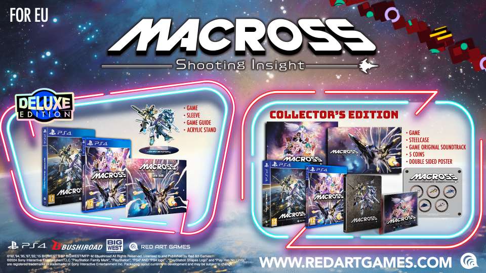 MACROSS Shooting Insight se voit lancé en édition physique PS5, PS4 et Switch le 26 juin 2025