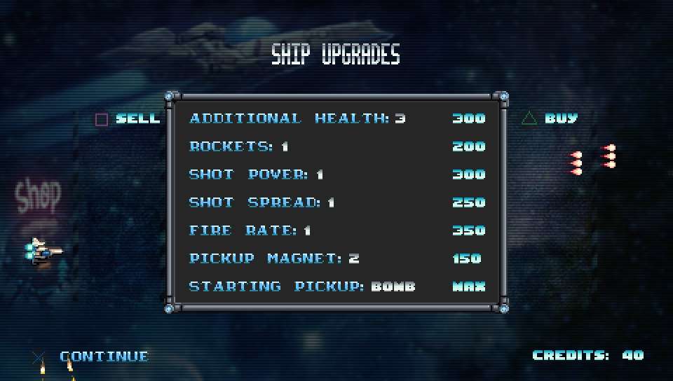 ship upgrades