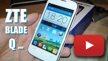ZTE Blade Q Mini, déballage et test en vidéo !