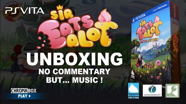 Sir Eatsalot Collector Unboxing PS Vita