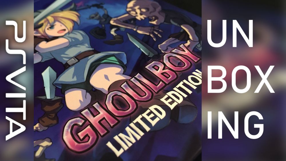 [Unboxing] GhoulBoy PS Vita édition physique limitée