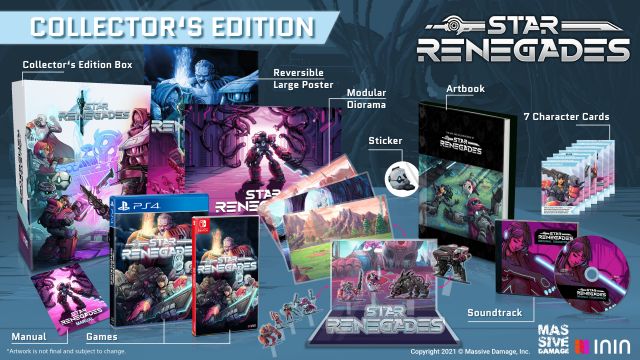 Star Renegades s'offre une édition physique limitée pour PS4 et Switch