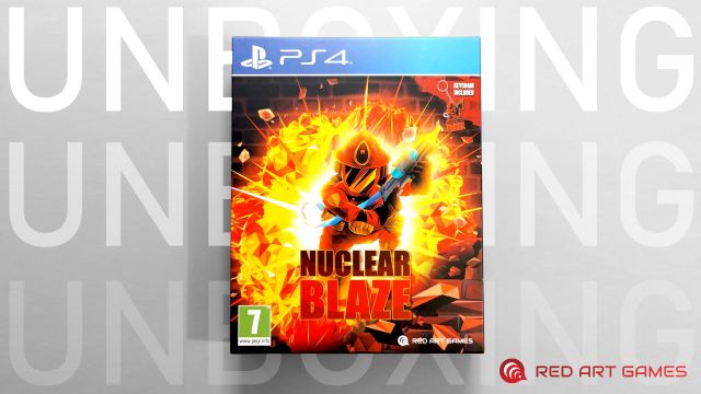 [Unboxing] Nuclear Blaze pour PS4, par Red Art Games