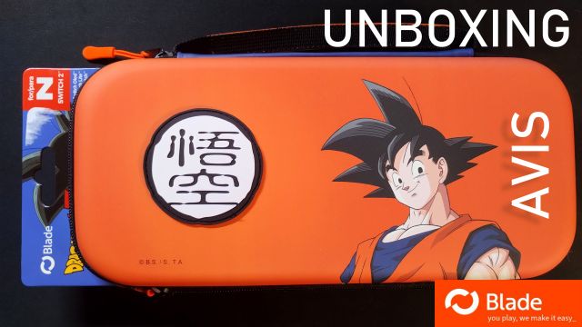 [Unboxing] Etui Switch 2 Dragon Ball Z de chez Blade