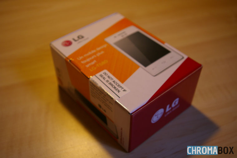 Boite du LG T580