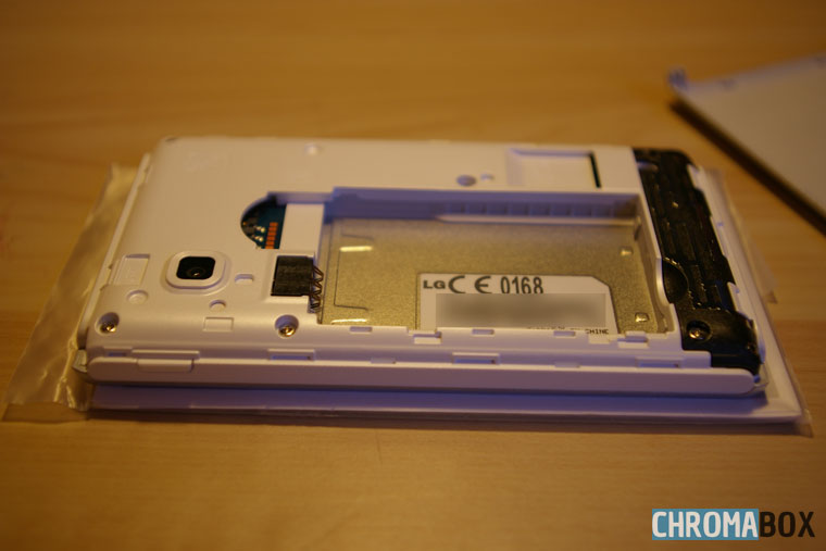 Compartiment batterie et SIM