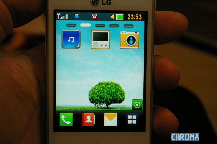 L'OS du LG T580