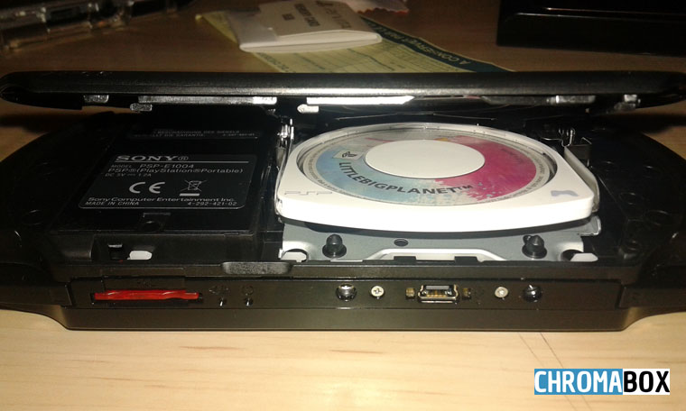 Lecteur UMD de la PSP street