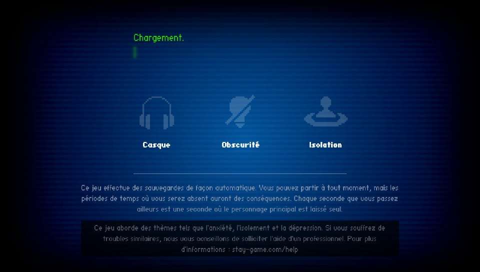Disclaimer par rapport aux th&egrave;mes abord&eacute;s dans le jeu
