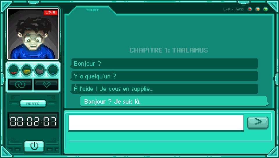 Interface de chat