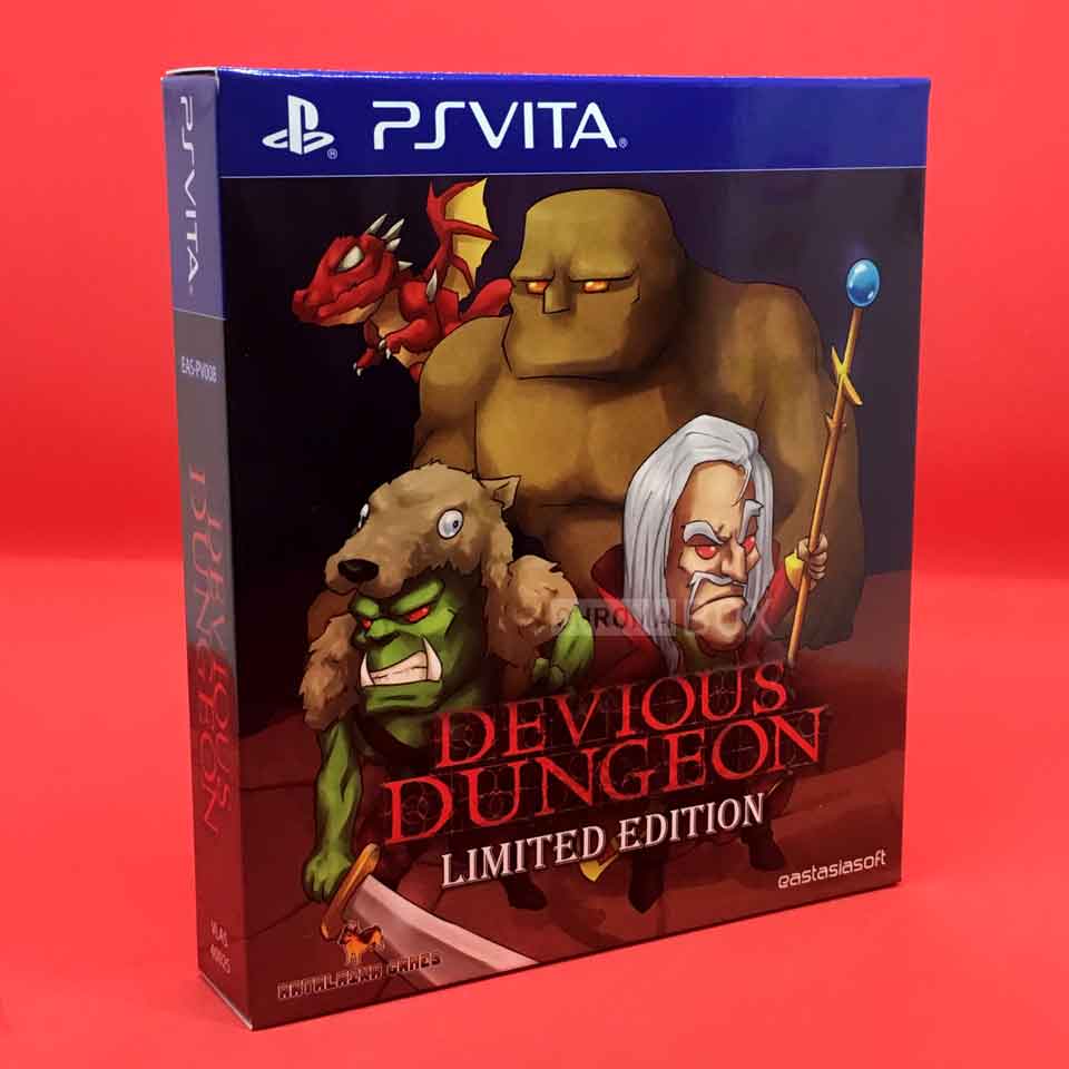 devious dungeon limited edition ps vita