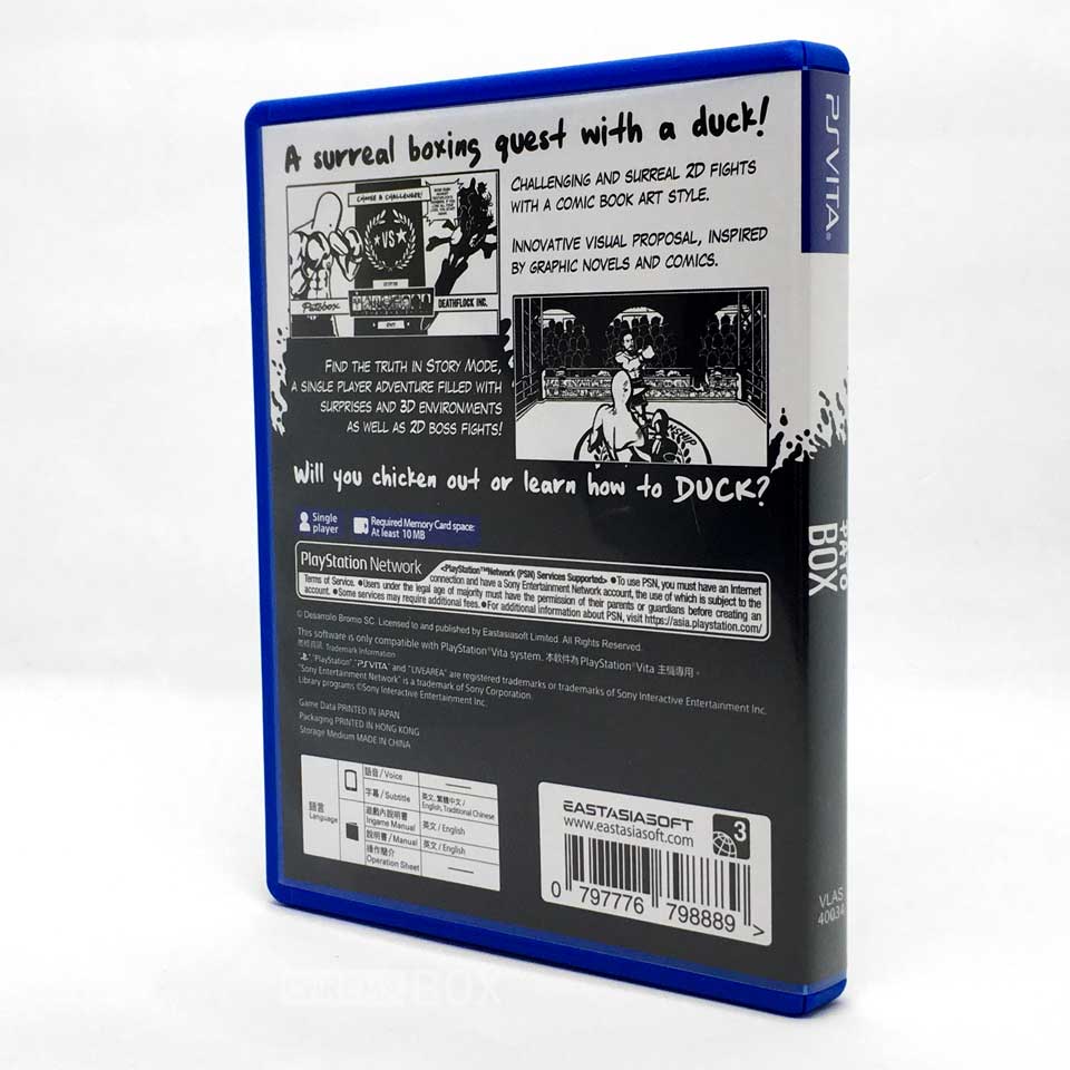 Pato Boxlimited edition ps vita