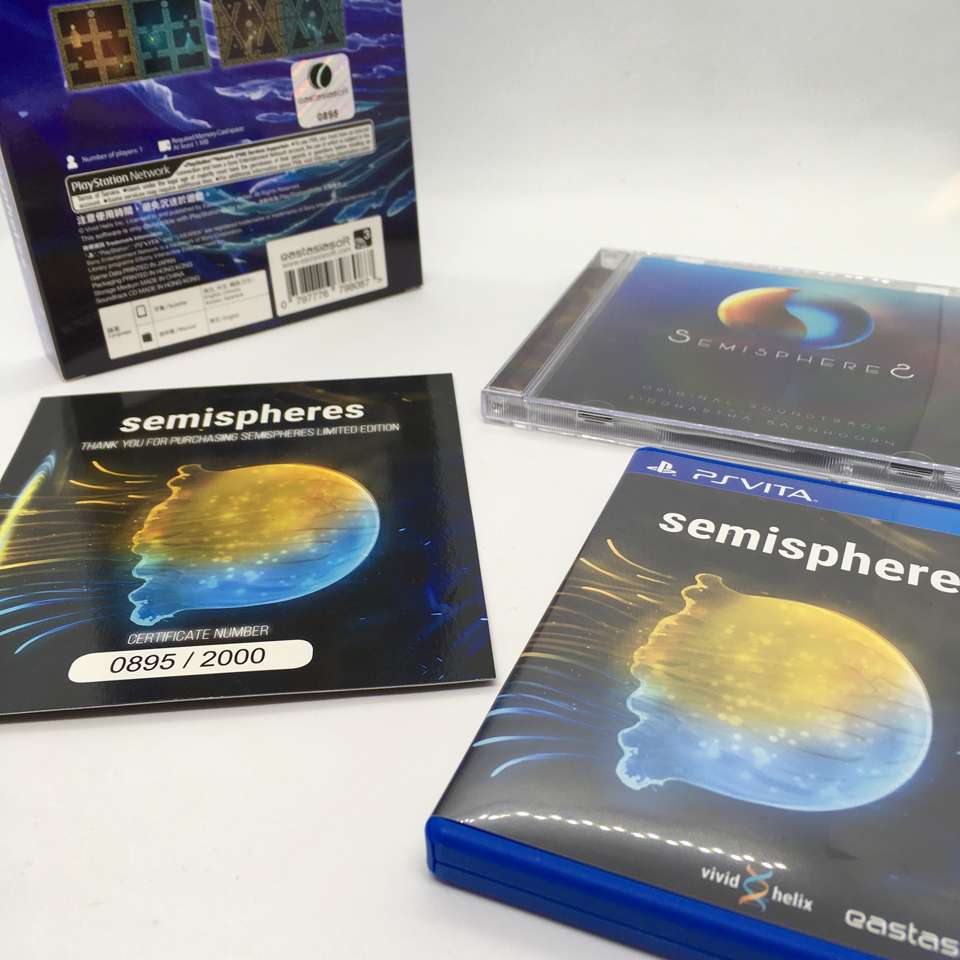 semisphere ps vita unboxing