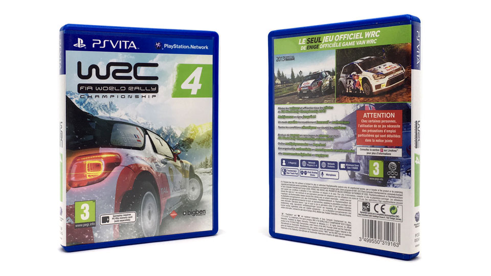 WRC 4 Boite
