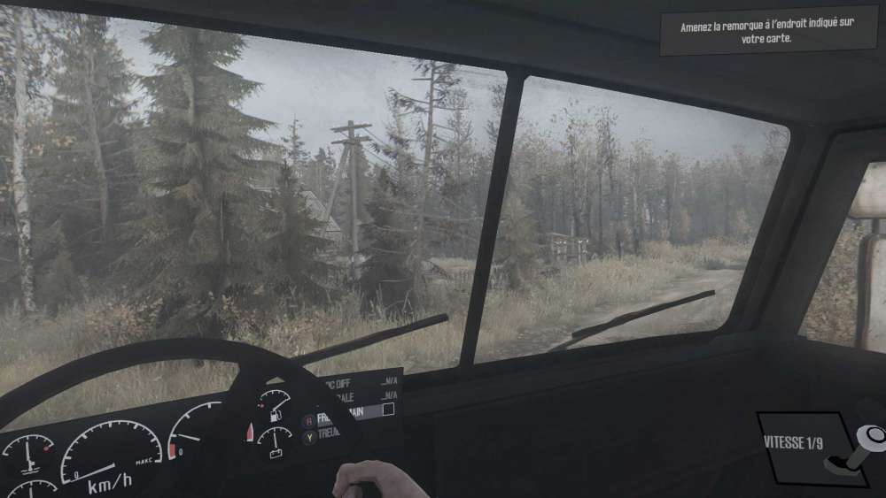 La vue cockpit